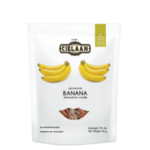 Organic Dehydrated Banana Stripes