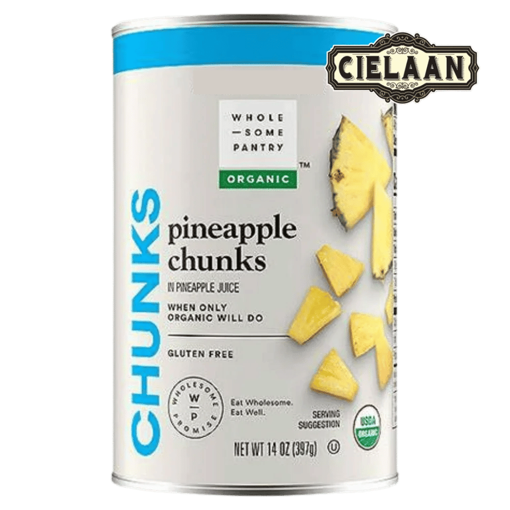 Organic Pineapple Chunks in Pineapple Juice