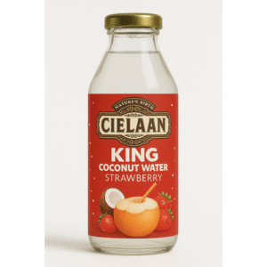Organic King Coconut Water – Strawberry